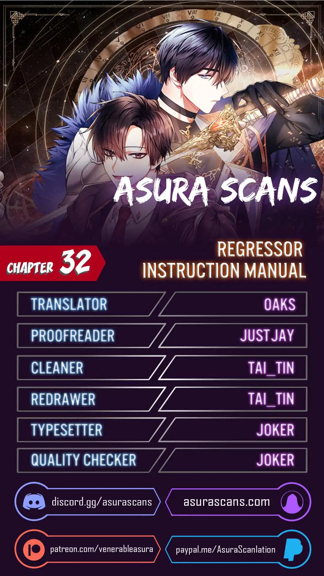 Regressor Instruction Manual Chapter 32 1